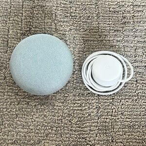 Google Home Mini Smart Speaker – Google Assistant Voice‑Enabled
